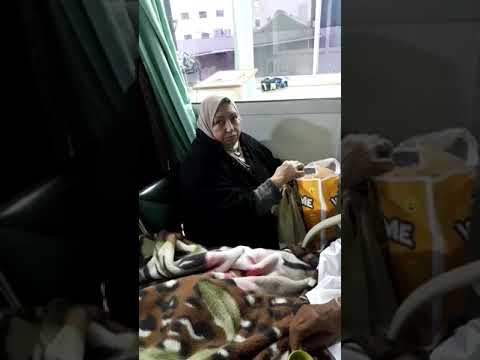 My 95 YEARS OLD father in hospital discussing the strange taste of coffee and croswan