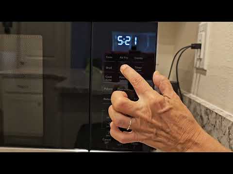 GE Microwave or 3-in-1 Device - Set Clock Time