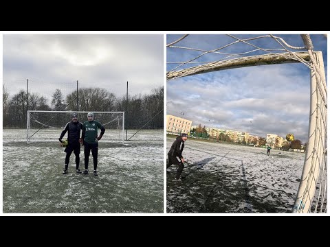 Pierwsze wyjście z kamerą na boisko - po prostu strzelanie