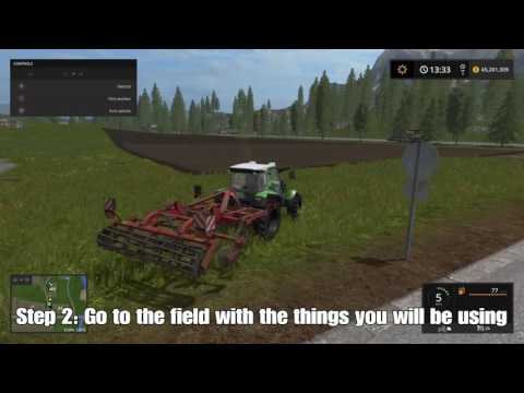 Farming Simulator 17: How to hire a worker