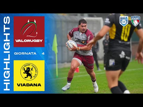 VALORUGBY - VIADANA | Matchday 4 | Serie A Elite | Highlights