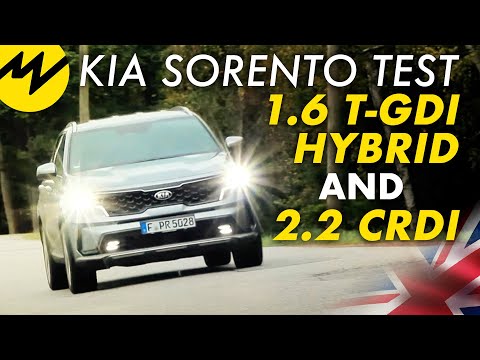 Kia Sorento 1.6 T-GDI Hybrid and Sorento 2.2 CRDi tested and compared | Motorvision