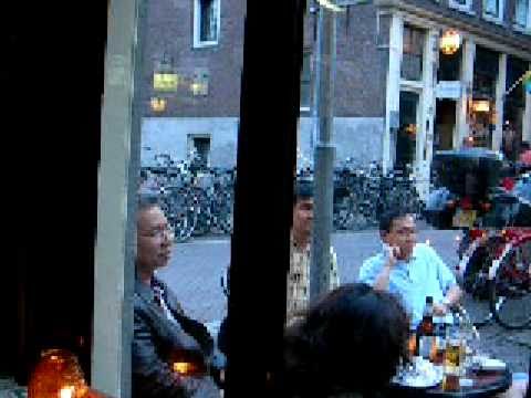 Partying with Diva MayDay in Redlight District in Amsterdam