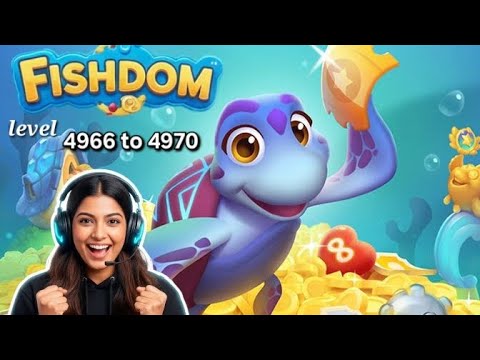 FISH DOM | Level 4966-4970 | Gaming With Keshi 🐬 