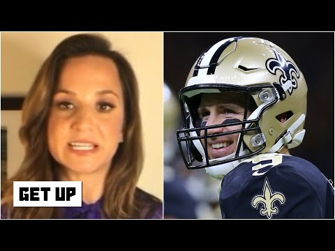 聖徒將在第15周迎來德魯-布里斯的迴歸 - 戴安娜-拉西尼 | 起床了 (The Saints are looking at a Week 15 return for Drew Brees - Dianna Russini | Get Up)