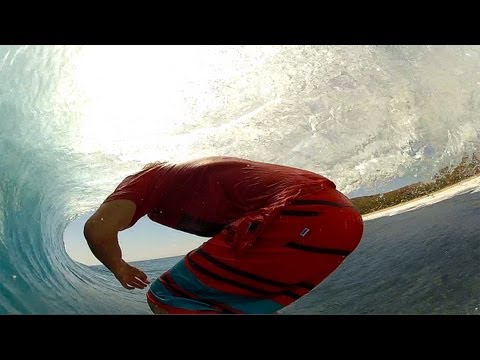 Kalani Chapman surfs Desert Point GoPro HD