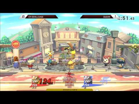 SSB4 Tournament: Defend the North 2016 Day 3 Top 8 - cR Dekillsage (Fox) v Dugan (Fox)