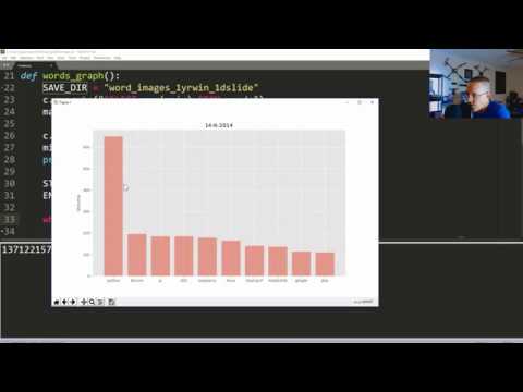 Creating Search Over Time Video Graphs - Data Analysis of Google Takeout p.2