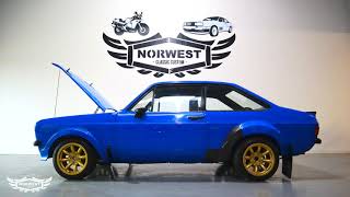 Blue Mk2 Escort - Norwest Classic Custom