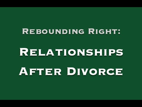 Watch — Rebounding Right, Relationships After Divorce — Doug Weiss