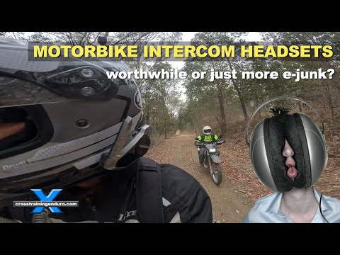 Motorbike intercom headsets: worthwhile or just more e-bling?︱Cross Training Adventure
