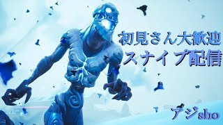 [フォートナイト]　　初見さん歓迎！トリオスナイプ配信　PS4 鯖