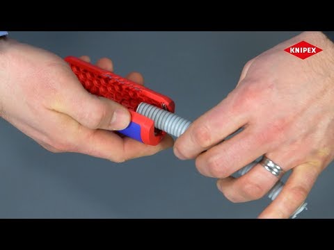 Миниатюра изображения товара Резак для гофротрубы Knipex 902202SB