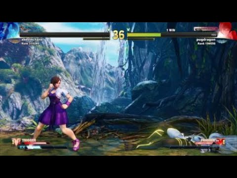 SFV Low level zoning. Sakura vs Seth