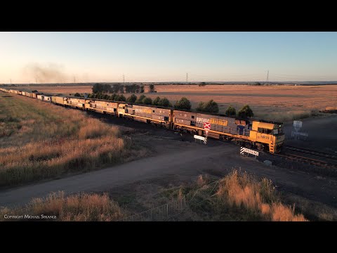 4PM6 Pacific National Container Freight Train Departs Gheringhap (7/1/2023) - PoathTV Railway Videos