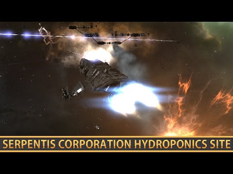 EVE ONLINE: SERPENTIS CORPORATION HYDROPONICS SITE [5/10 DED] TENGU