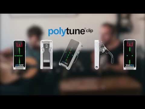 tc electronic Polytune Clip Tuner Polifonik Akort Aleti - Video