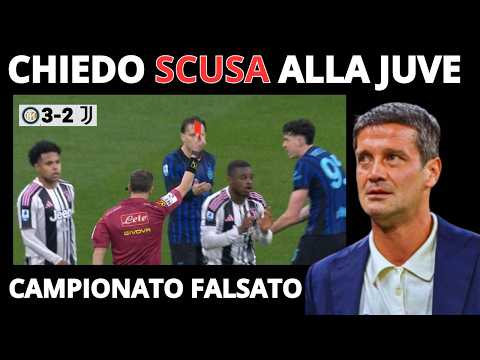 INTER JUVENTUS, altro FURTO  a S. SIRO le IMMAGINI SHOCK arbitro ADDESTRATO e PREMIATO