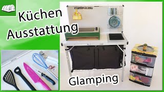Camping Küche Ausstattung | Tipps | Ausrüstung | Inhalt | Glamping | zelten mit Kind
