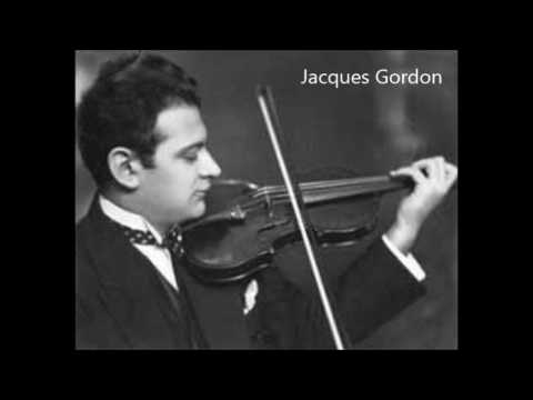 Loeffler Partita for Violin and Piano (Jacques Gordon, Lee Pattison, 1935)