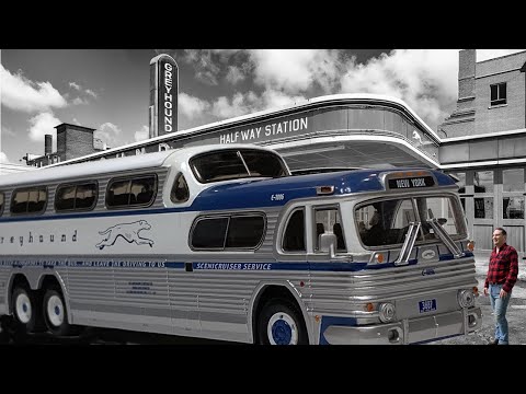 Greyhound Scenicruiser 50s Highway Icon Lives On in 50th Scale from Corgi GM PD-4501 Scenicruiser