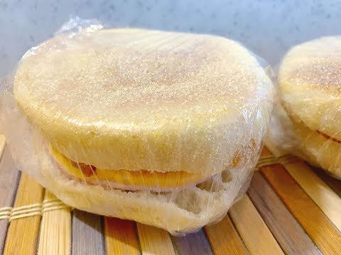 How to make Freezer Breakfast Sandwiches Recipe : แซนวิชแช่แข็ง