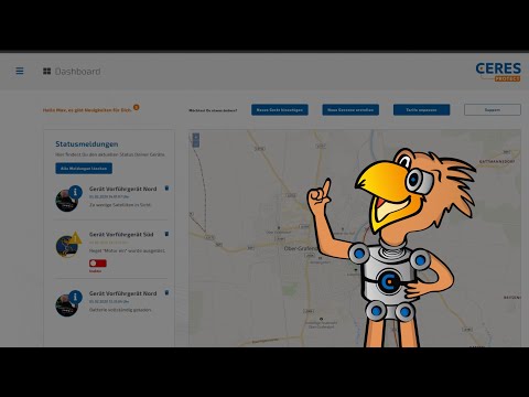 Fahrzeugmanagement & Diebstahlschutz | Das CERES Protect Webportal