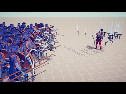 GOD SWORDCASTER vs ARMIES Totally Accurate Battle Simulator TABS