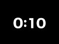 10 Seconds Timer With School Bell Sound
