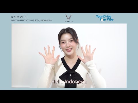 Kim You Jung: VinFast VF5 Your Drive Your Vibe!