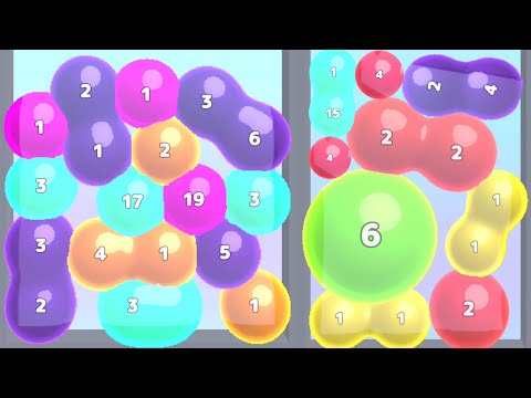 Melty Bubble (Merge Blob 2048) Math Puzzle Games