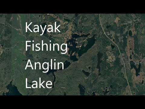 Kayak Fishing Anglin Lake, Saskatchewan