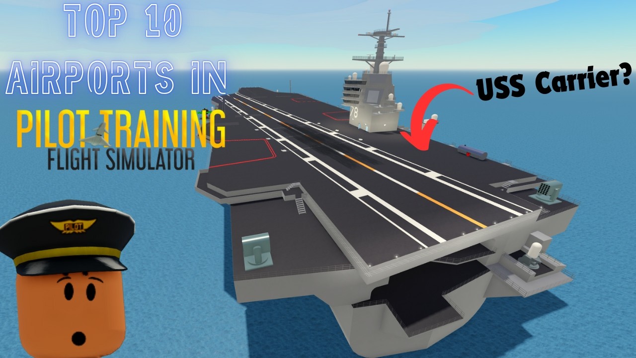 TOP 10 AIRPORTS IN PTFS!!! (Wait till the end😱) #ptfs #aviation #roblox #video #youtubevideo #viral