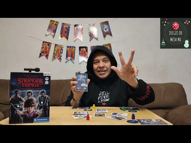 Vídeo relacionado con Clementoni - 16636 - Stranger Things - Aventuras compartidas - Juego de Mesa Stranger Things- Familiar