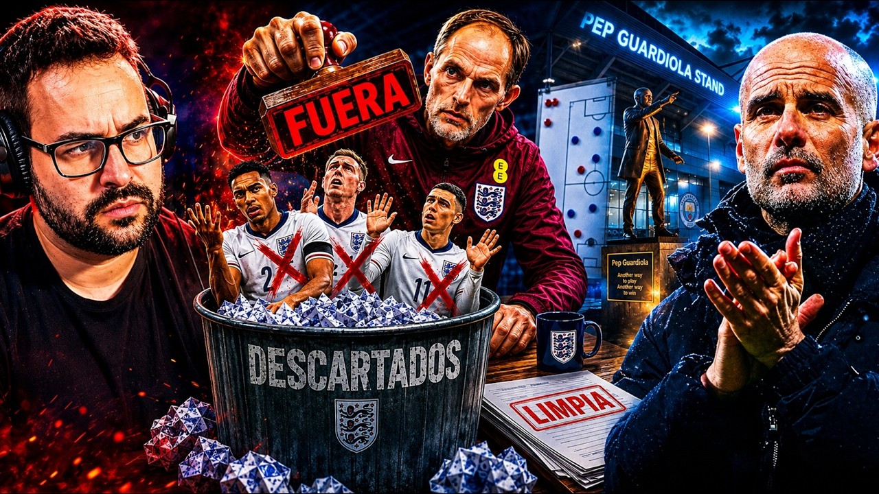 🚨TUCHEL DESCARTA a MEDIO EQUIPO para el MUNDIAL con INGLATERRA - OFICIAL: GUARDIOLA se VA y ESTATUA