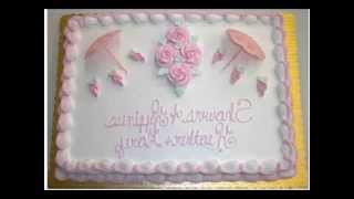 What to Write on a Wedding Shower Cake?