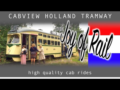 Electrische Museumtramlijn Amsterdam CABVIEW HOLLAND [TRAMWAY] 14jul 2019