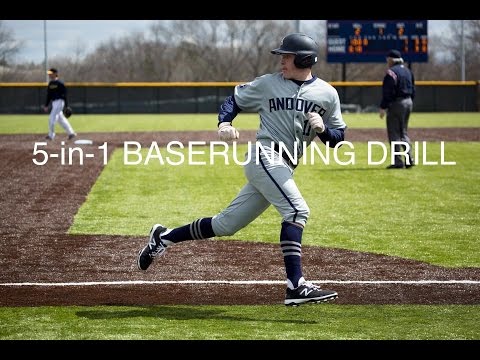 Big Blue Baseball Skills Academy: 5-in-1 Baserunning Drill