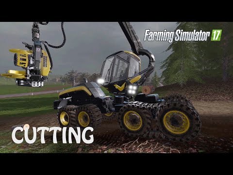CUTTING DOWN THE WOOD BIG TIME in Farming Simulator 2017 | GOOD ENOUGH | PS4 | Xbox One