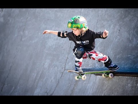 This is 5 - Caden Smith 5 Year Old Skateboarder