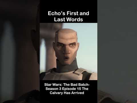 Echo’s First and Last Words