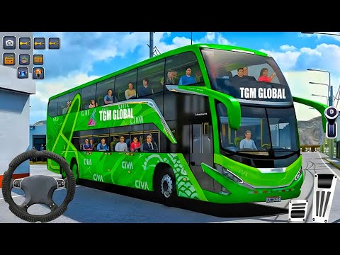 Euro Coach Simulator - True-to-Life Passenger Transport - Bus Game Android Gameplay