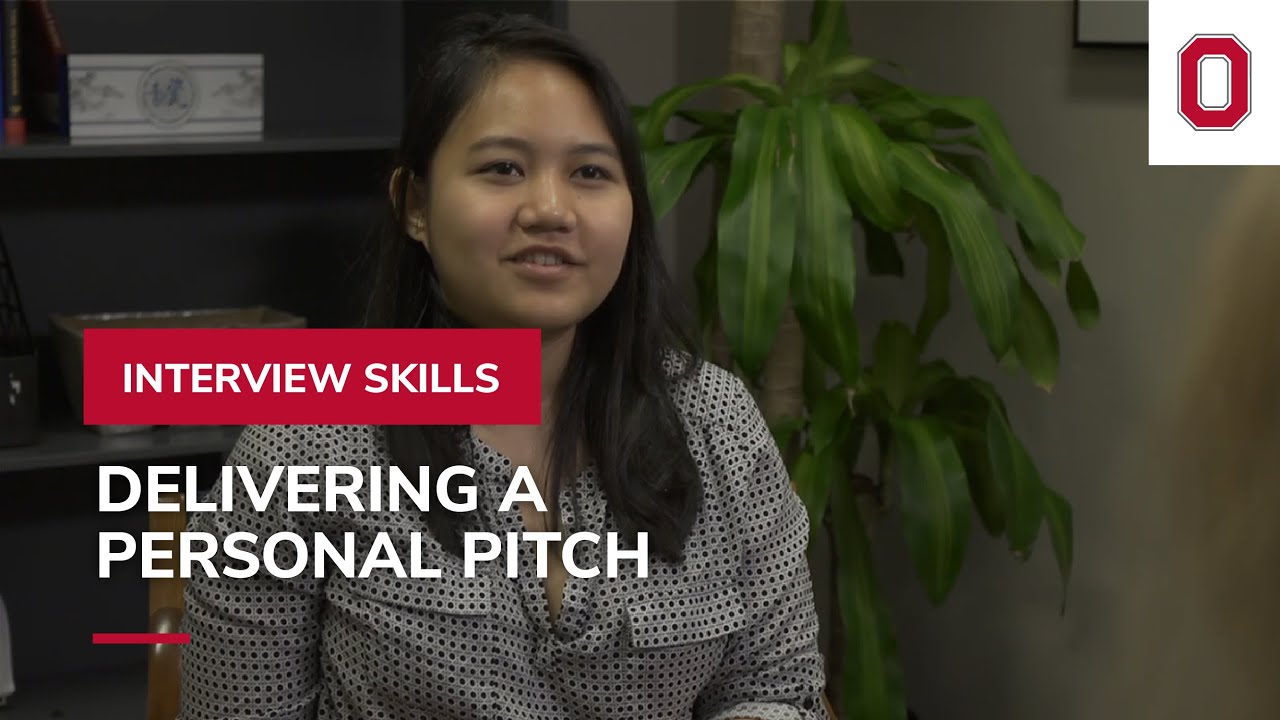 Delivering a Personal Pitch - Interview Skills