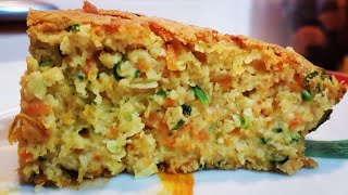 Torta Salgada de Abobrinha e Cenoura  SEM TRIGO 😋 | Delícias da Nivea Santos