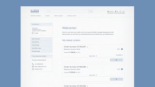 My Bürkert – the customer portal
