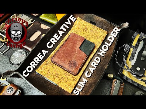 Correa Creative Slim Card Holder! Chrispy Review