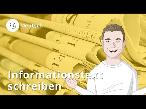 Informationstext schreiben: Darauf kommt es an! – Deutsch | Duden Learnattack