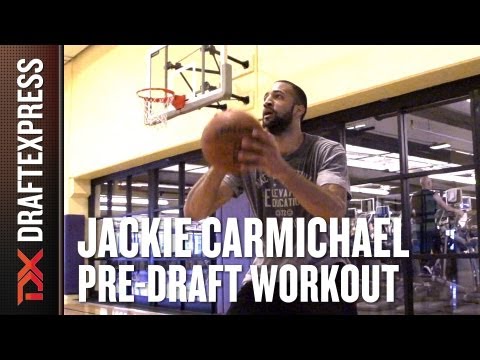 Jackie Carmichael - 2013 NBA Pre-Draft Workout & Interview