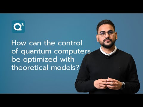 How can the control of quantum computers be optimized with theoretical models?
