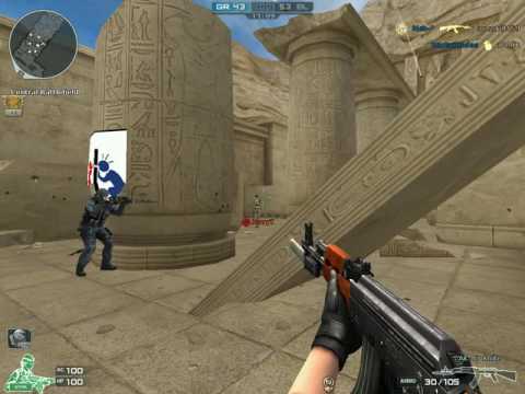 Crossfire NA: AK-47 Knife Gameplay